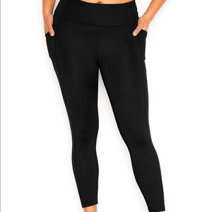 Victoria’s Secret leggings - basic black cropped/ankle